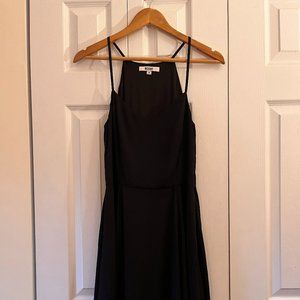 Modbe Black Razorback A-Line Dress